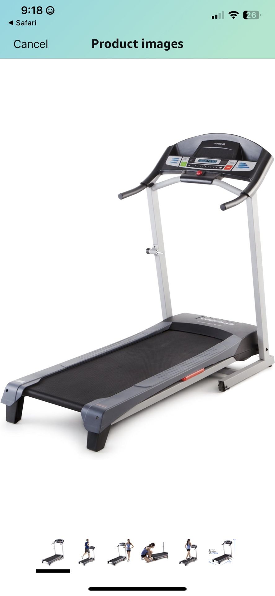 Treadmill Weslo