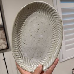 New Creative Co Op Speckled Dish