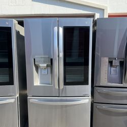 Lg French Door Refrigerator Stainless Steel ( Instaview 