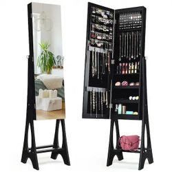 Jewelry Mirror vanity Cabinet