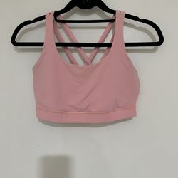 Pink Lululemon Sports Bra 