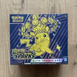 Pokémon Surging Sparks Elite Trainer Box - SV08: Surging Sparks (SSP) 