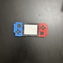 Nintendo switch Perler beads.