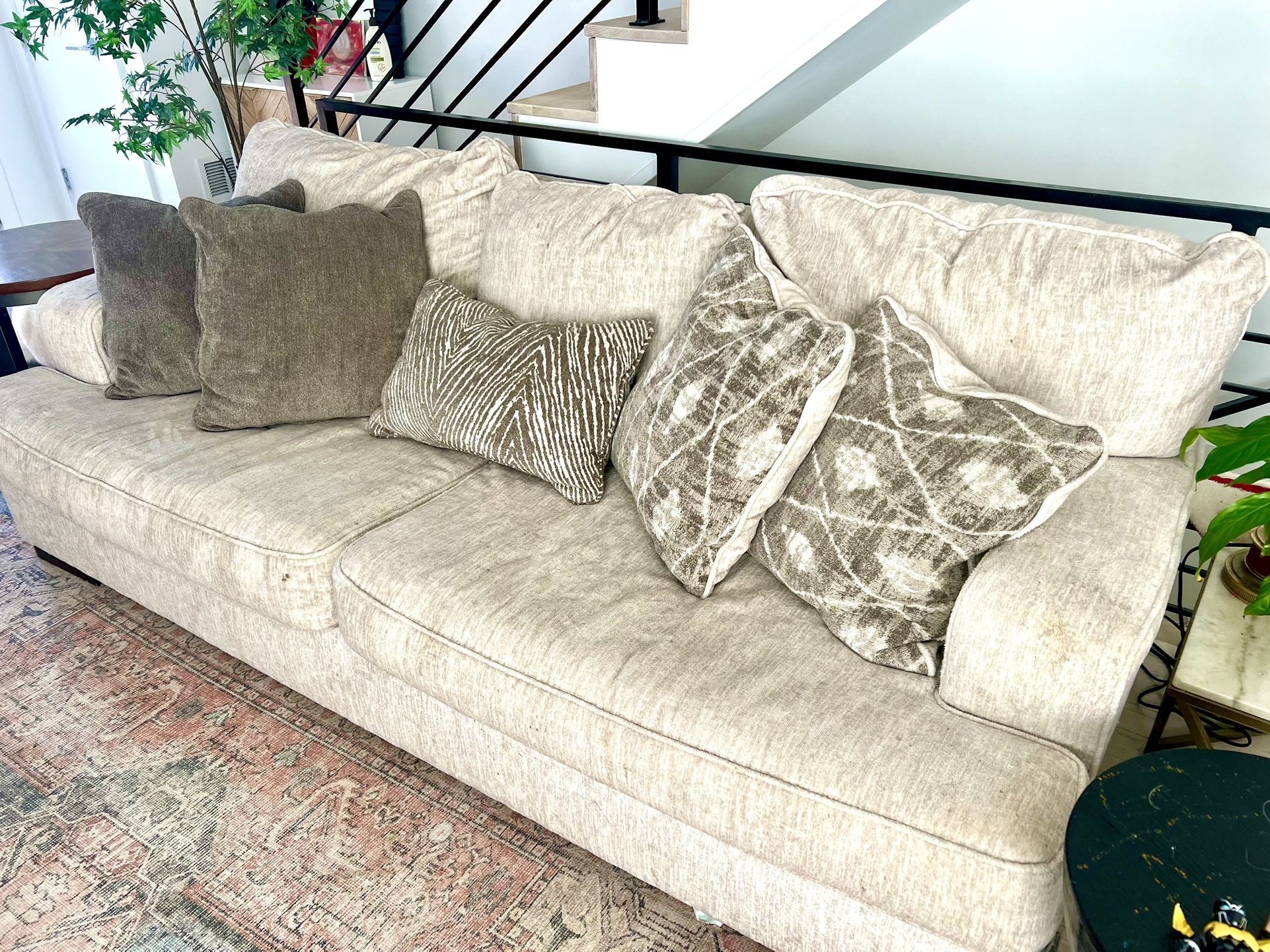 Alesandra Sofa - Ashley Furniture- Smoke Free  | Moving Sale!