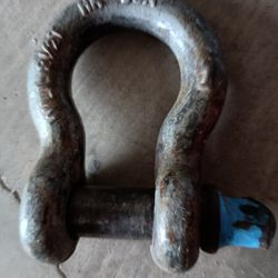 ANCHOR SHACKLE: WLL 8 1/2 Ton HK USA. ONLY $30