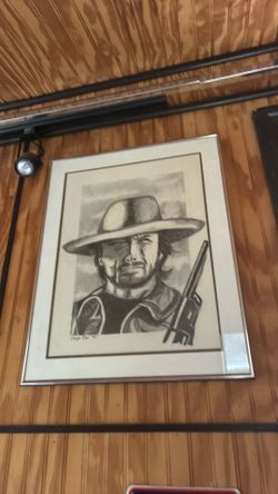 Clint Eastwood portrait