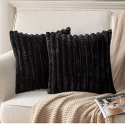 🛋️✨ EXTREMELY SOFT Faux Fur Pillow Covers! ✨🛋️