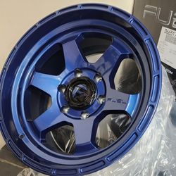 NEW 17" FUEL SHOK D739 WHEELS RIMS chevy Gmc TOYOTA Nissan 