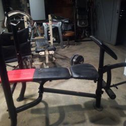 Weider Pro Weight Bench With Foot Bar