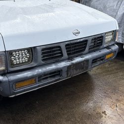 88-97 Nissan pickup d21. Bumpers,grill and wheels