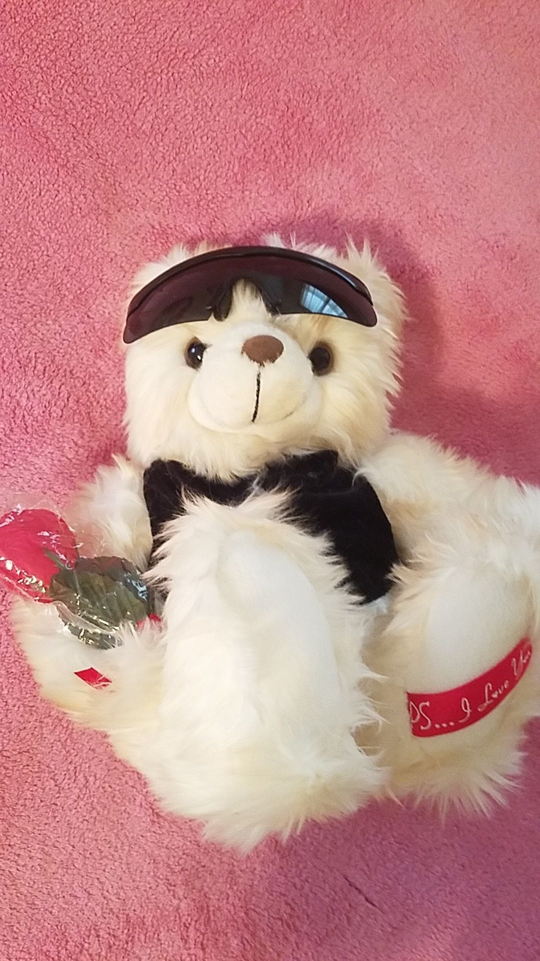 Brand new Valentine's day white "PS... I love you bear