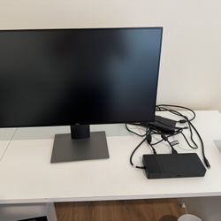 Dell Monitor And Docking Station 