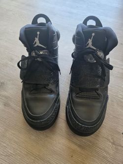 Jordan 5 son of mars black metalic 9.5