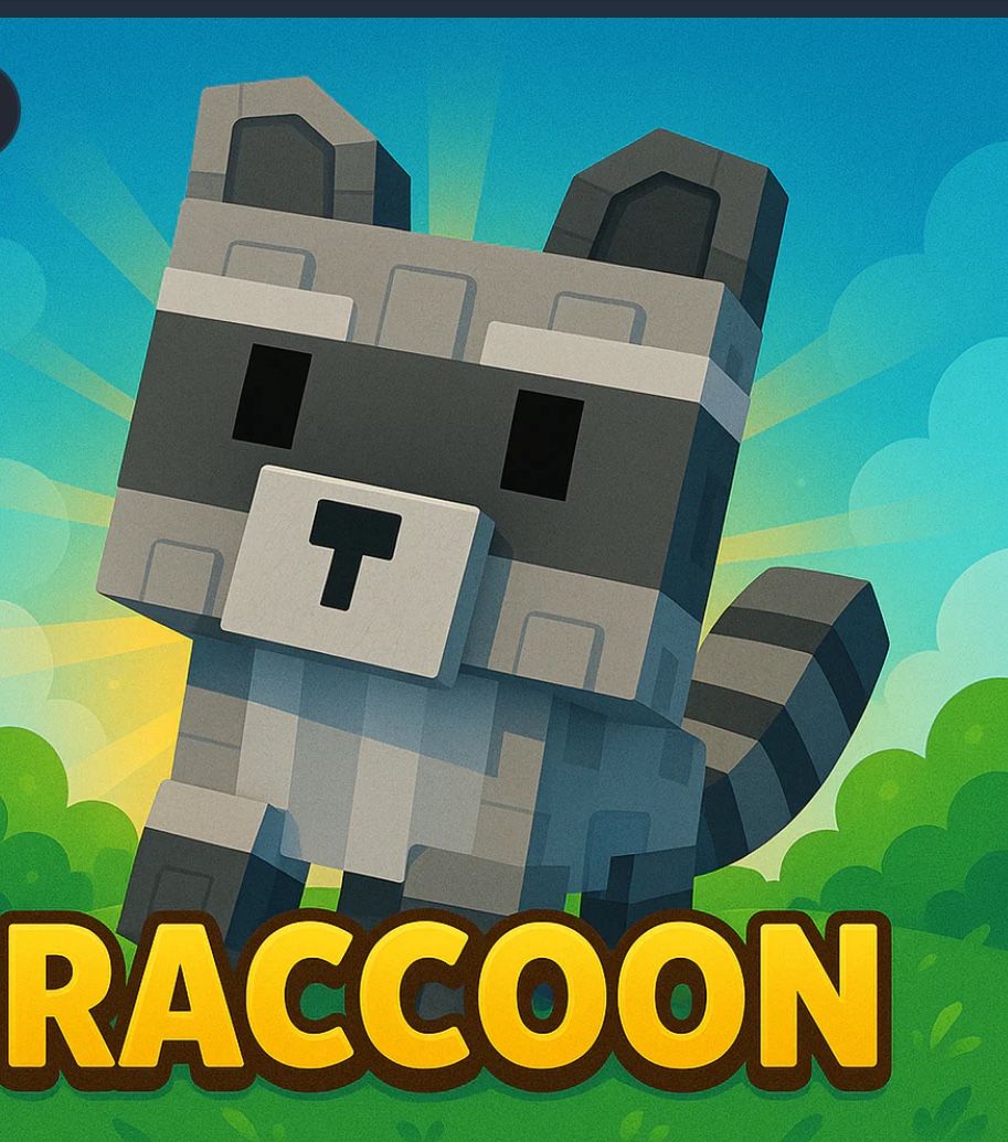 Raccoon Grow A Garden
