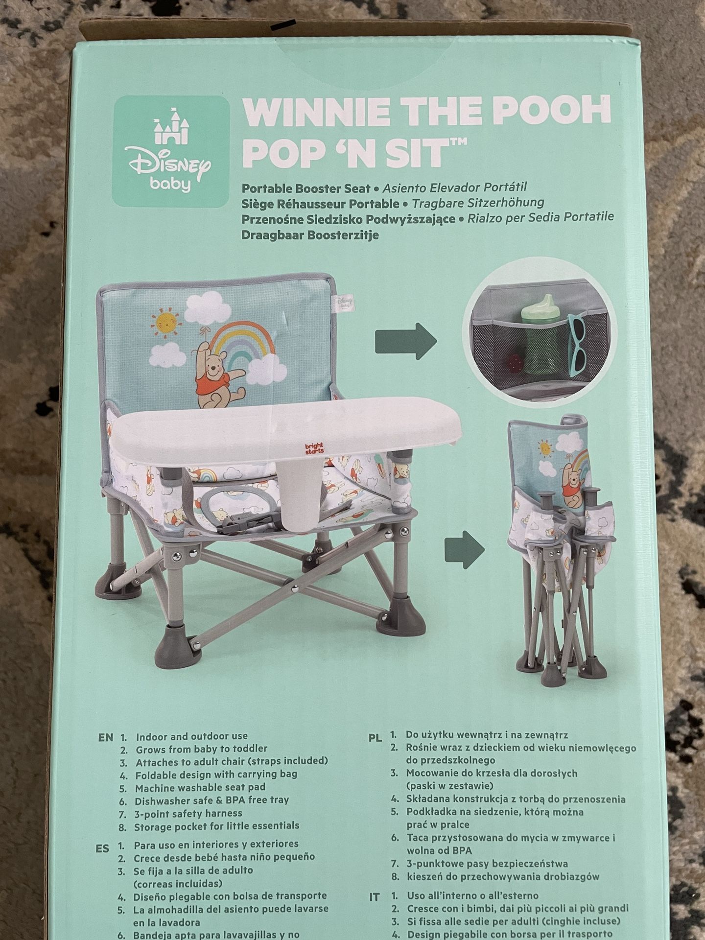 Winnie The Pooh Portable Booster Seat