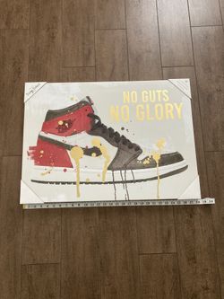 Jordan 1 Canvas - 2 Styles Available Sz 28’ Inches X 20’ Inches