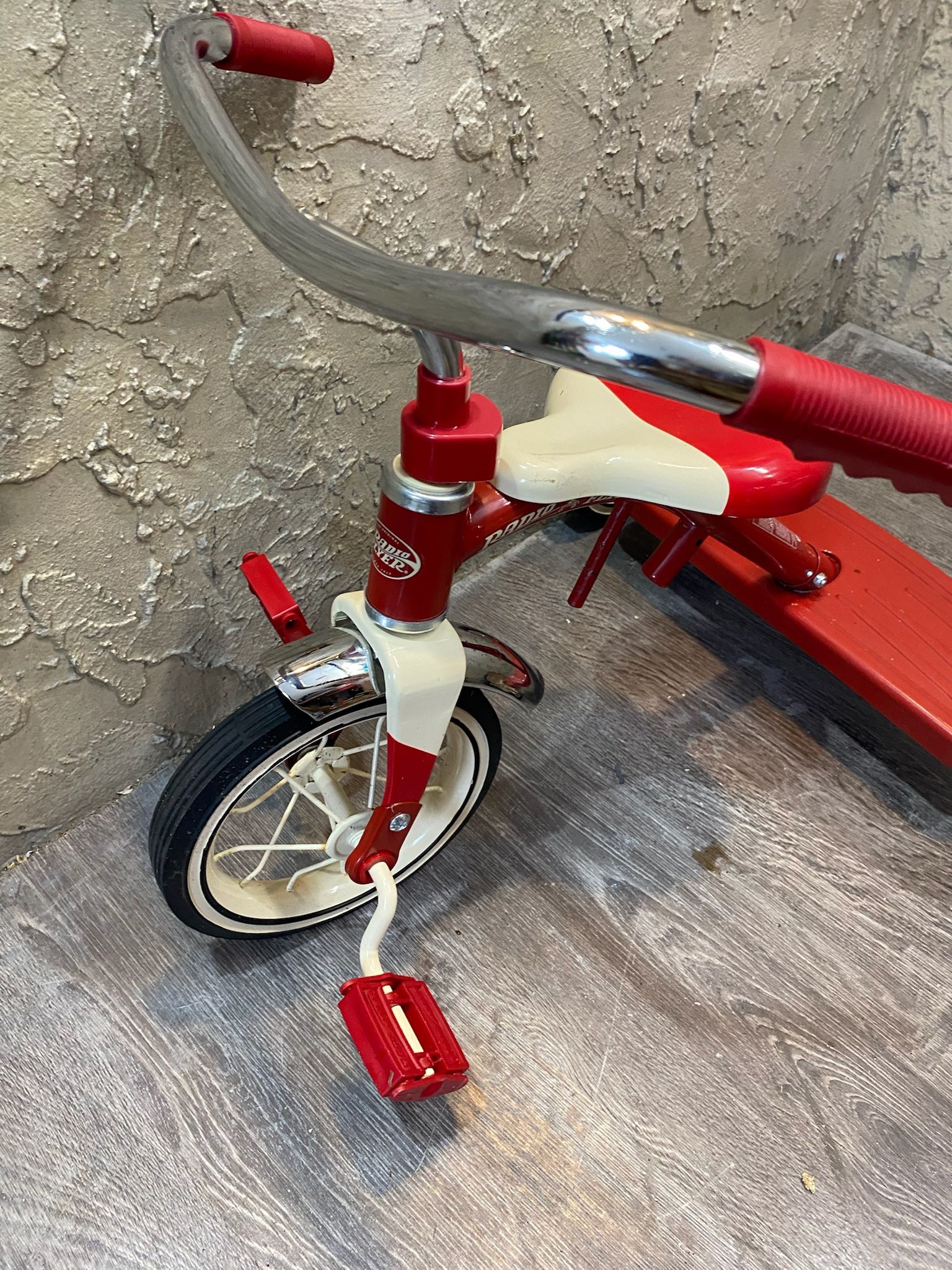 Radio Flyer Classic Red Steel Dual Deck Tricycle - See My