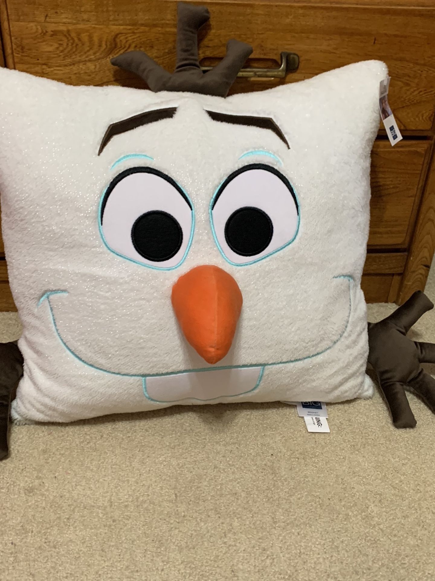 Large Olaf Pillow