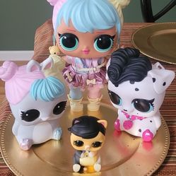 LOL Surprise! Big B.B. Bon Bon" doll and "LOL Surprise" pets.