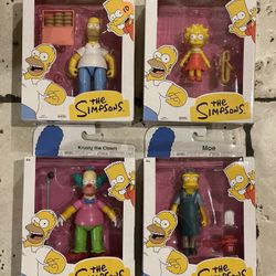 $10 The Simpsons Action Figure/ Toy Lot