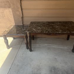 Kitchen Table With Side Tables 