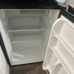 Mini Fridge And Dining Table For Sale