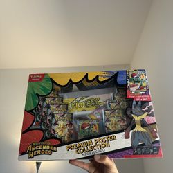 Ascended Heroes Premium Poster Collection Lucario Pokemon