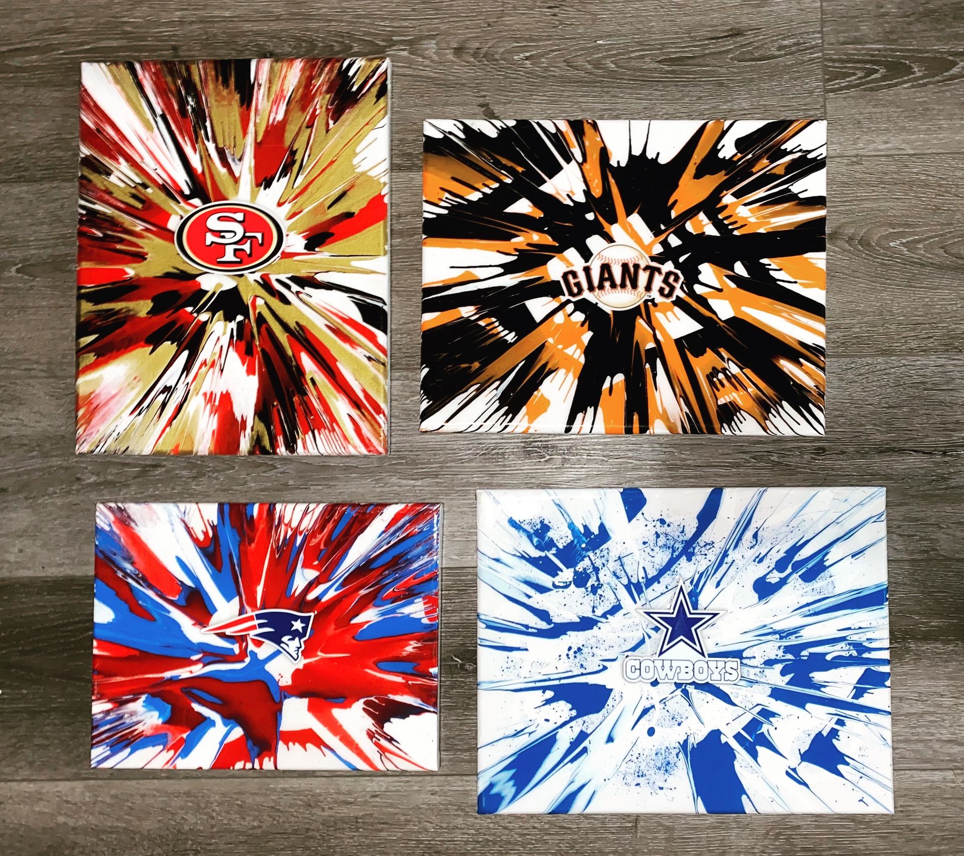 CUSTOM sport spin art