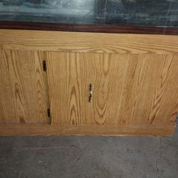 55 Gallons Fish Tank$ 175 Com W Filter Cover Light And Stand 