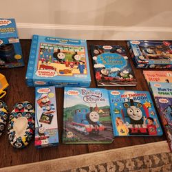 Thomas The Train Lot Books, Puzzles, Games And More