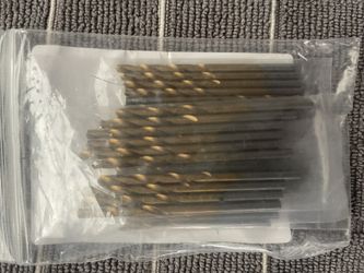 NEW Titanium Coated High Speed Steel 50 Pc Drill Bits 