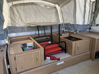 2000 coleman fleetwood pop up shop camper
