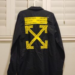 Off White Virgil Abloh button up shirt