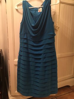 Blue dress