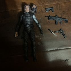 Marvel Legends Winter Soldier (Flashback Version – The Falcon and The Winter Soldier) – Complete w/ Accessories