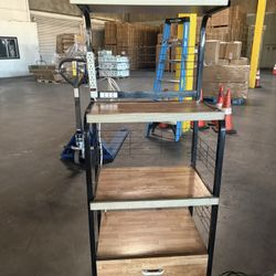 Microwave Cabinet Kitchen 