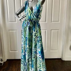 Long Night Dress Size L Like New