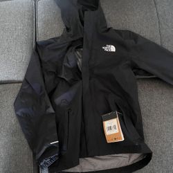 Northface Boys Antora Rain Jacket TNF Black