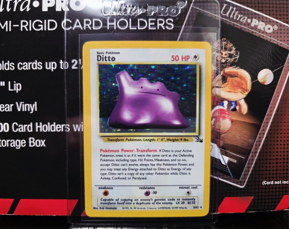 Fossil Ditto Holo