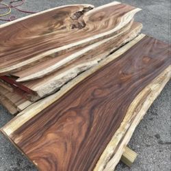 Live Edge Slabs, Lumber 