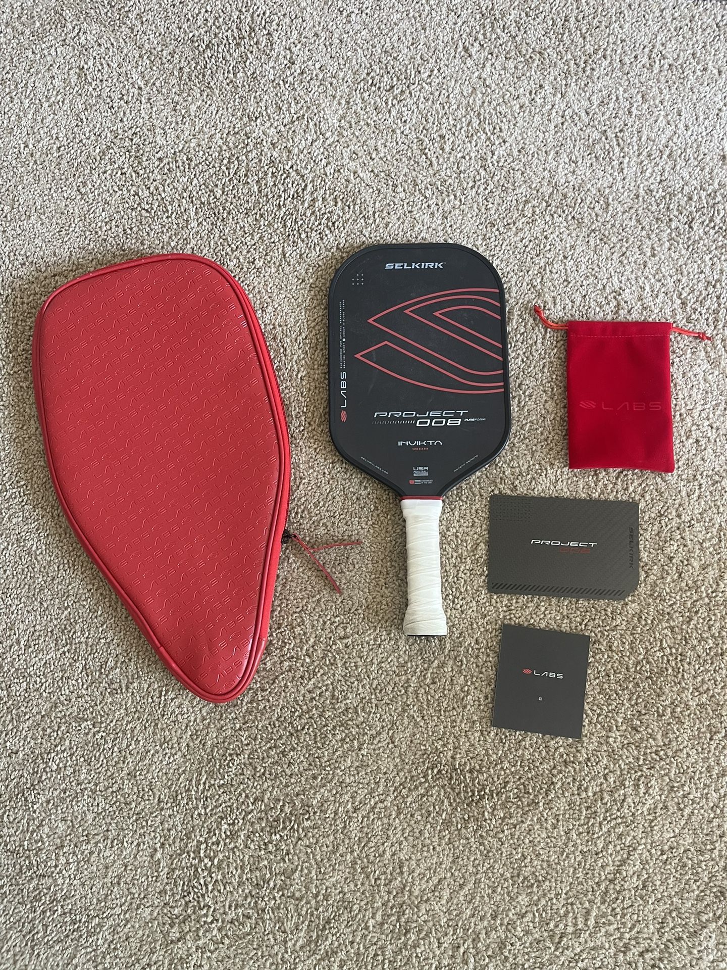 Selkirk Project Labs 008 Invikta 10mm Pickleball Paddle