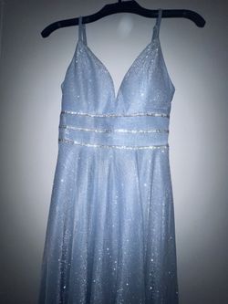 Speechless Baby Blue Formal Dress