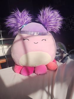 Squishmallows 16 inch Squishdoo Plush Jeanne The Purple/Pink Octopus Toy 