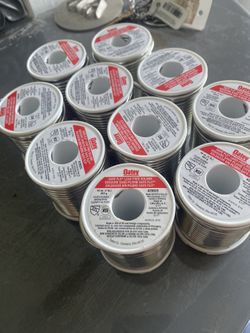 Oatey 29025 Safe Flo 1 Pound Silver Solder 35$ Each Or All 10 For 300$