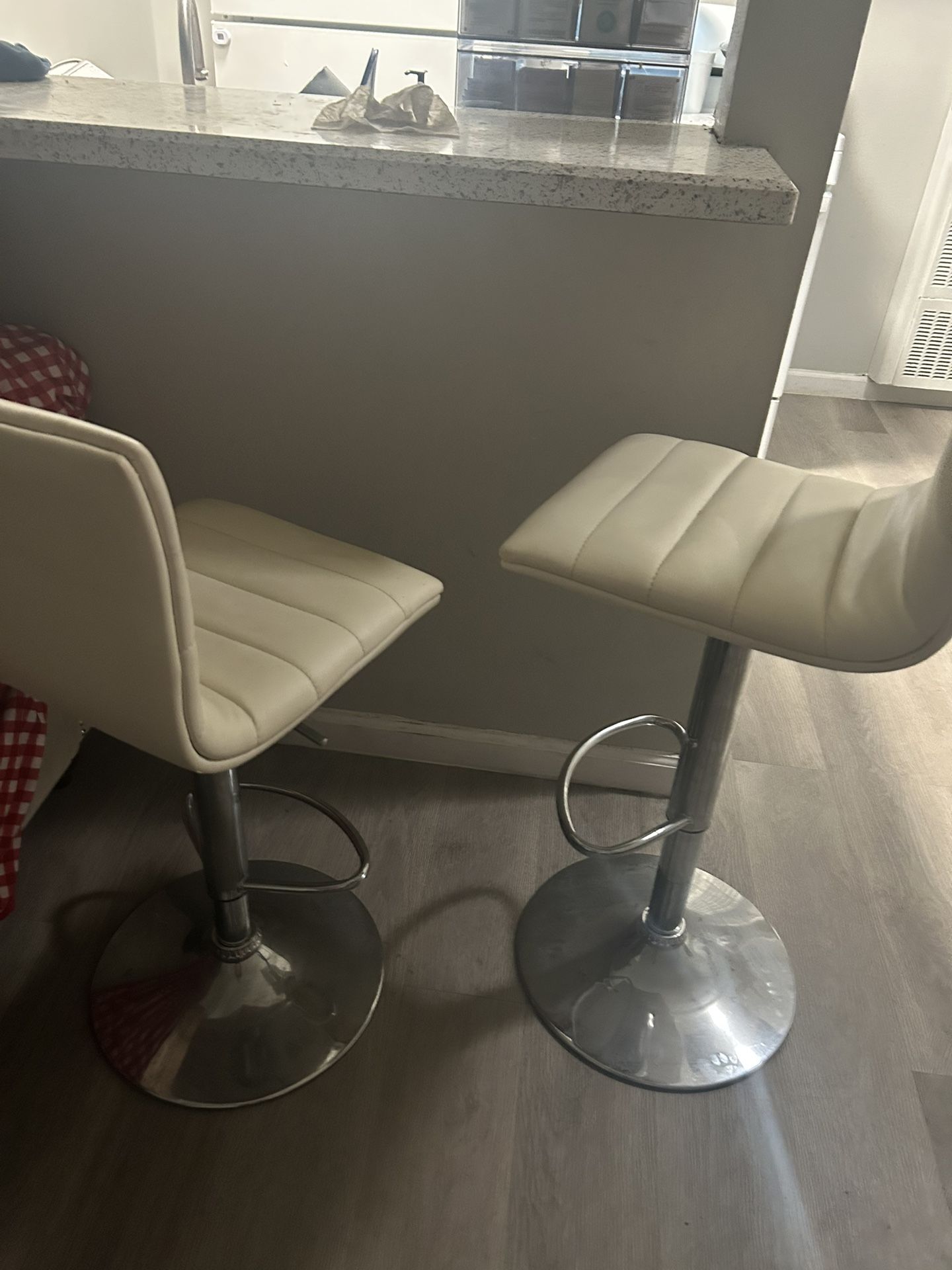 White Bar Stools