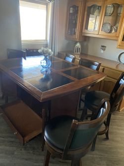 Table With Six Chairs 