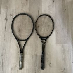 2 Tennis Rackets 