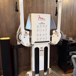 Freemotion Dual Cable Crossover Functional Trainer Gym Equipment Exercise Fitness Weight Machine