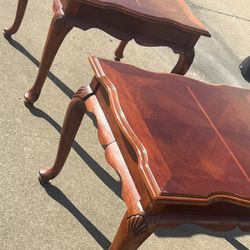 Two Nice End Tables 