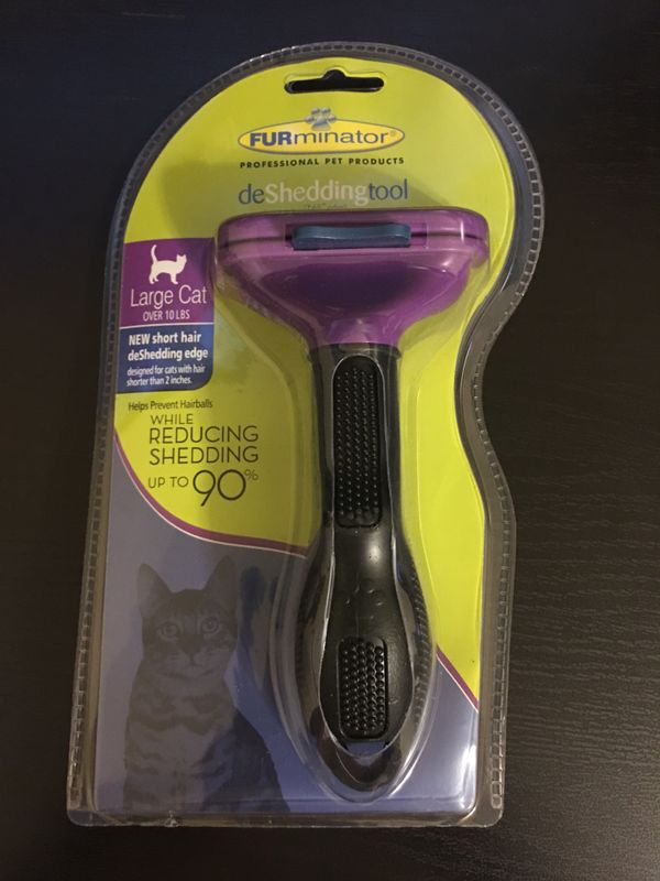 Furminator Deshedding Tool For Large Car Short Hair Brand New For